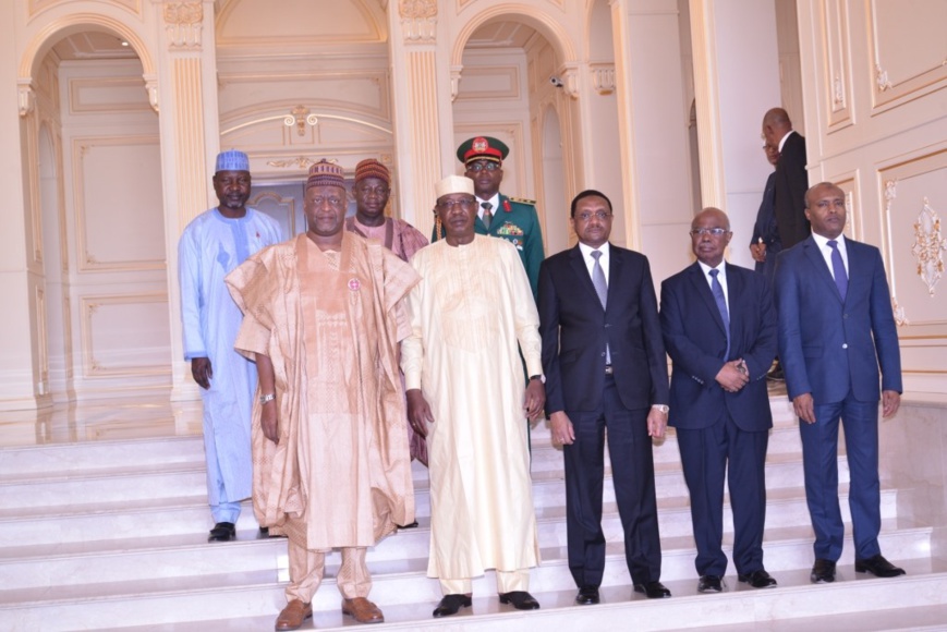 Tchad : trois nouveaux ambassadeurs présentent leurs lettres de créances. © PR