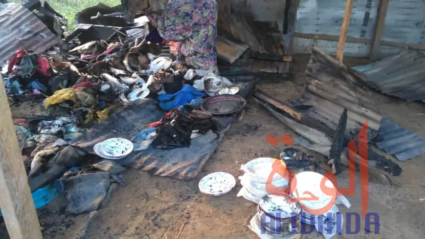 Tchad : incendie au marché de Diguel à N'Djamena