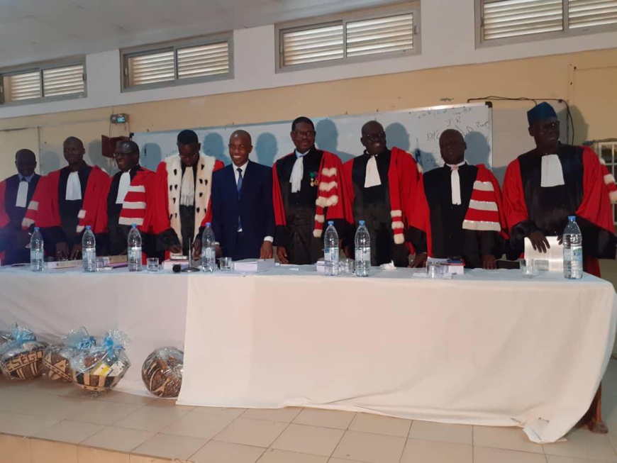 Cérémonie de soutenance de thèse à l’Ucad (Dakar). © Le Témoin