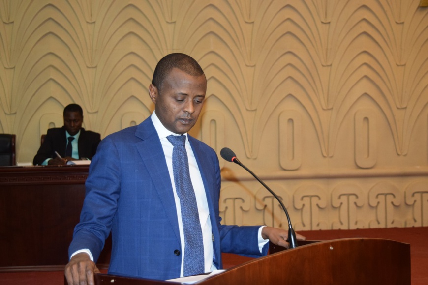 Le ministre des Finances et du Budget, Tahir Hamid Nguilin. © DR/Min. Fin. Le ministre des Finances et du Budget, Tahir Hamid Nguilin. © DR/Min. Fin.