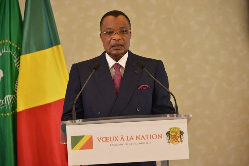 Denis Sassou N'Guesso et son message de vœux.