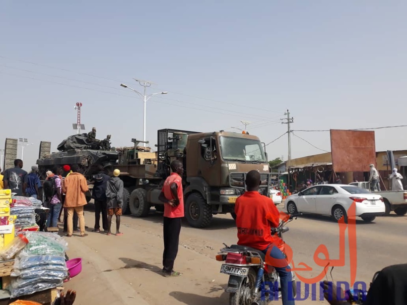 Tchad : une colonne de l'armée en provenance de Kousseri se dirige vers le Sud. © Alwihda Info