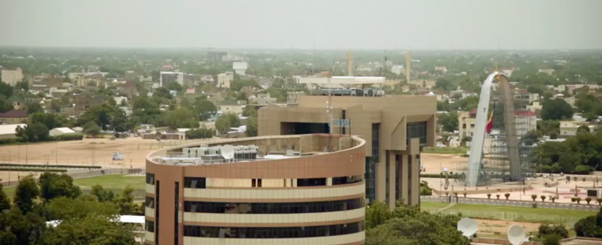 Vue de N'Djamena. Illustration. © DR