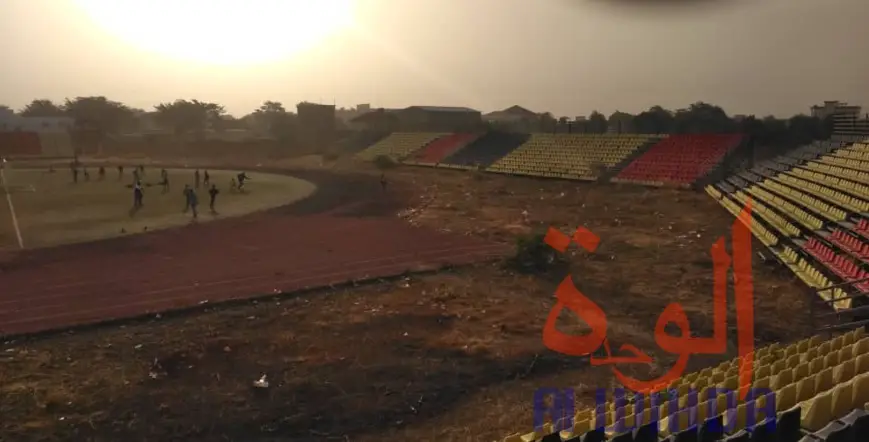 Tchad : à N'Djamena, le stade de Diguel est à l'abandon. © Alwihda Info/Malick Mahamat