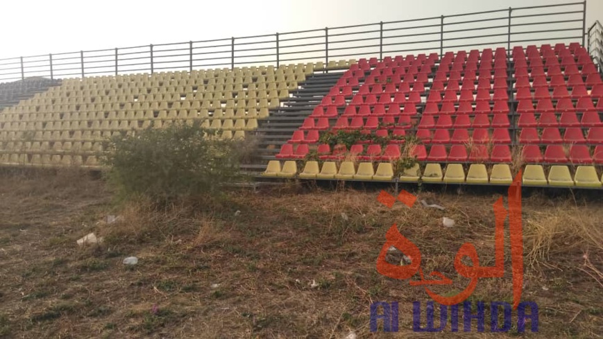 Tchad : à N'Djamena, le stade de Diguel est à l'abandon. © Alwihda Info/Malick Mahamat