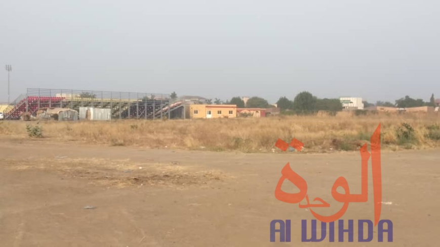 Tchad : à N'Djamena, le stade de Diguel est à l'abandon. © Alwihda Info/Malick Mahamat