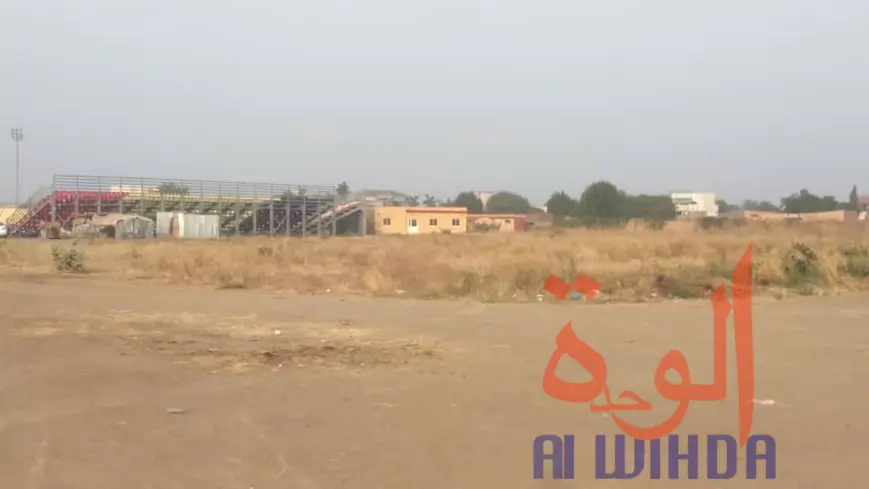 Tchad : à N'Djamena, le stade de Diguel est à l'abandon. © Alwihda Info/Malick Mahamat