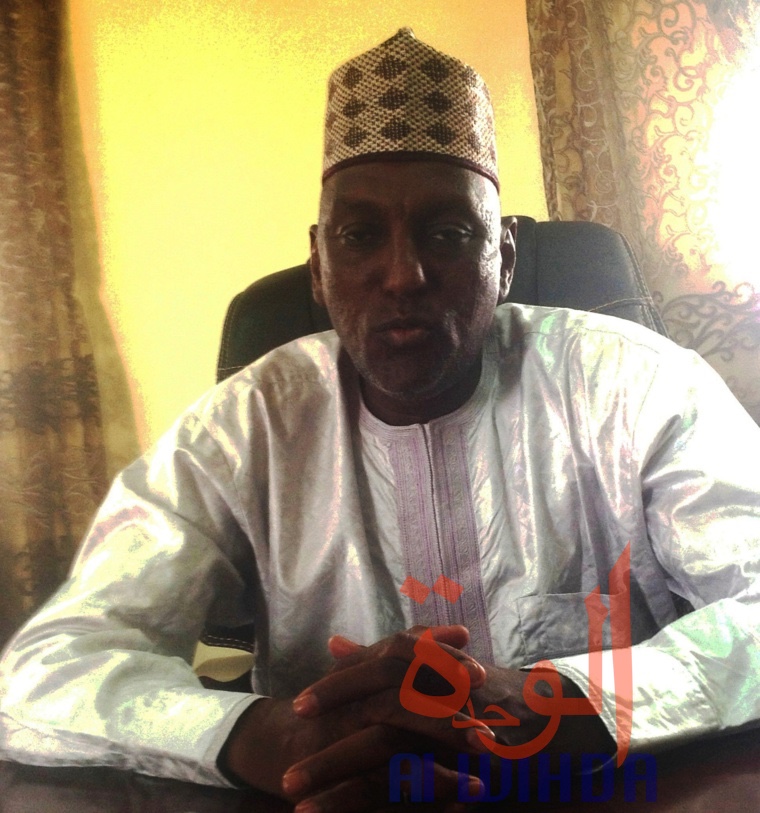 Le délégué général du Gouvernement auprès de la commune de N'Djamena, Djibert Younous. © Alwihda Info/archives Le délégué général du Gouvernement auprès de la commune de N'Djamena, Djibert Younous. © Alwihda Info/archives