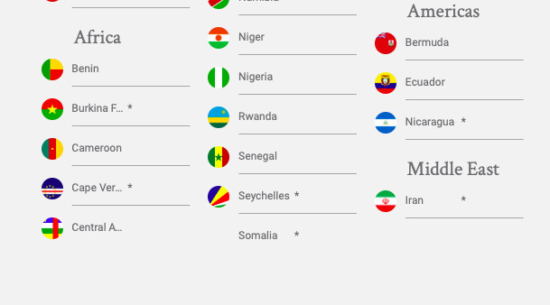 Henley Passport Index : le passeport tchadien à la 89e place