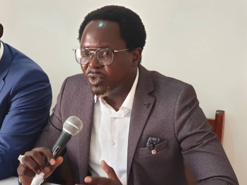 L'avocat de l’activiste de la société civile Tokama Kemaye, Maitre Nanadjingue Frederic. © Alwihda Info L'avocat de l’activiste de la société civile Tokama Kemaye, Maitre Nanadjingue Frederic. © Alwihda Info