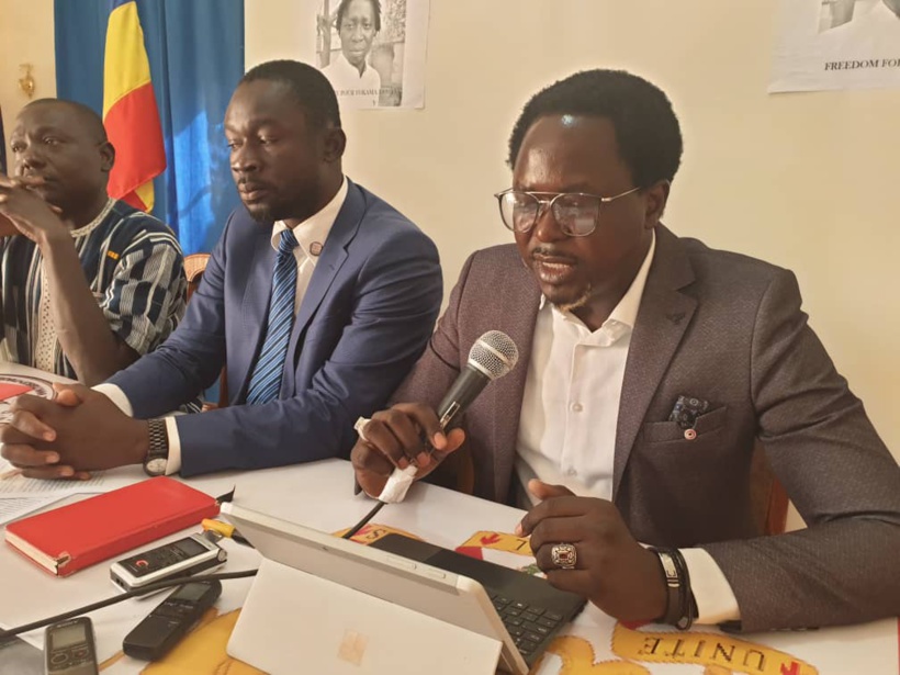 L'avocat de l’activiste de la société civile Tokama Kemaye, Maitre Nanadjingue Frederic. © Alwihda Info