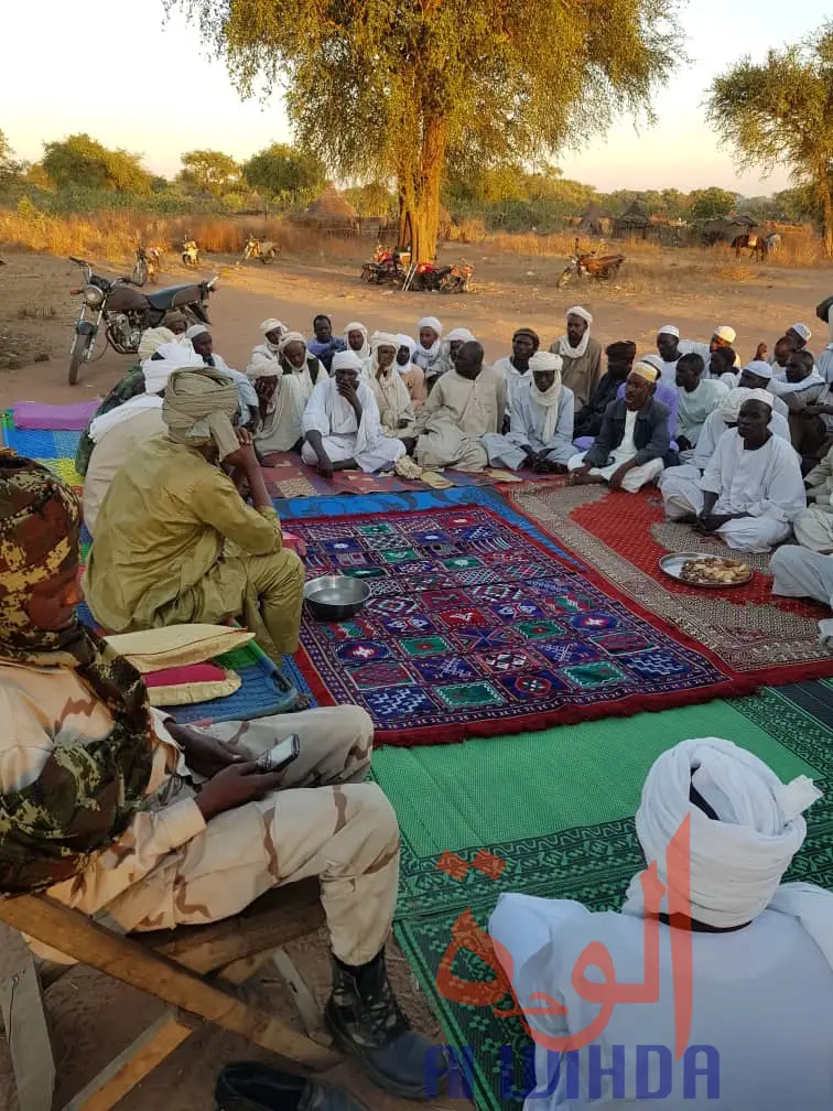 Tchad : la sensibilisation sur la cohabitation se poursuit au Sila. © Mahamat Issa Gadaya/Alwihda Info