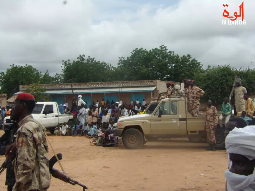 Tchad : le gouverneur de Sila en tournée pour la fin de l'état d'urgence. © Alwihda Info/Mahamat Issa Gadaya