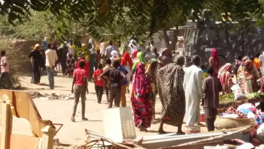 Tchad : la police déguerpit des populations à Diguel, le 15 janvier 2020. © Alwihda Info/Abakar Chérif Hamid