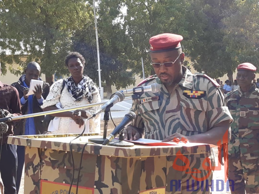 Tchad : fin de formation pour 98 élèves officiers et sous-officiers du corps de santé des armées. © Mahamat Abdramane Ali Kitire/Alwihda Info