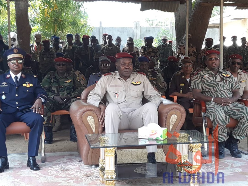 Tchad : fin de formation pour 98 élèves officiers et sous-officiers du corps de santé des armées. © Mahamat Abdramane Ali Kitire/Alwihda Info