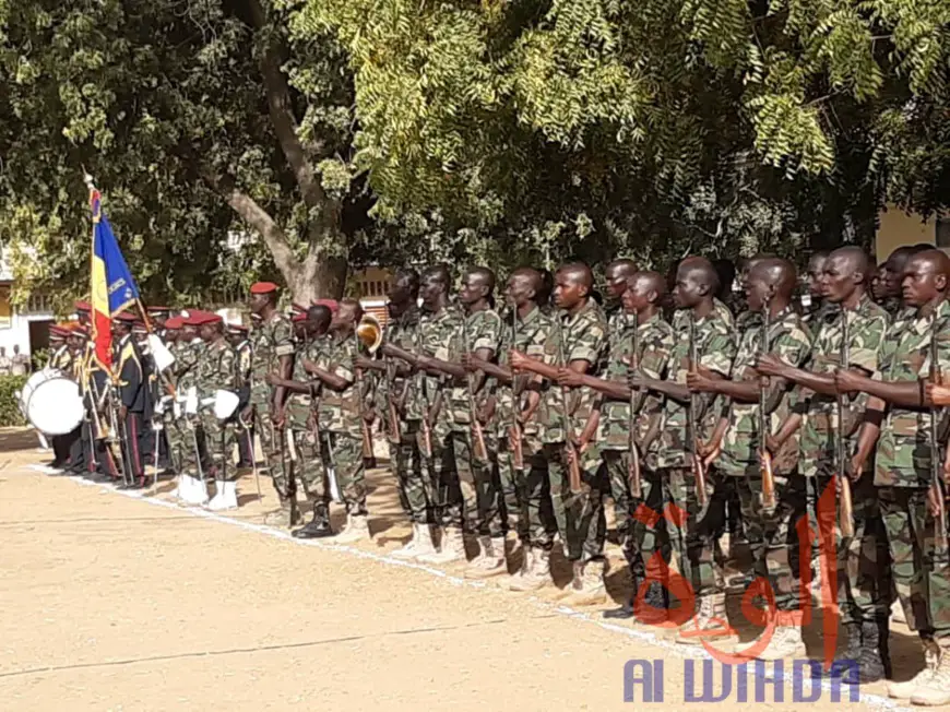 Tchad : fin de formation pour 98 élèves officiers et sous-officiers du corps de santé des armées. © Mahamat Abdramane Ali Kitire/Alwihda Info