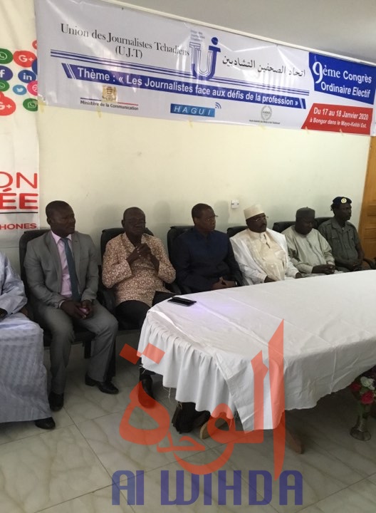 Tchad : le 9ème Congrès de l'UJT lancé à Bongor. © Alwihda Info/DJimet Wiche