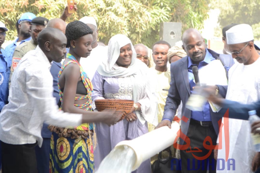 Tchad : la STE inaugure de nouveaux ouvrages de production d'eau potable à Sarh. © Alwihda Info