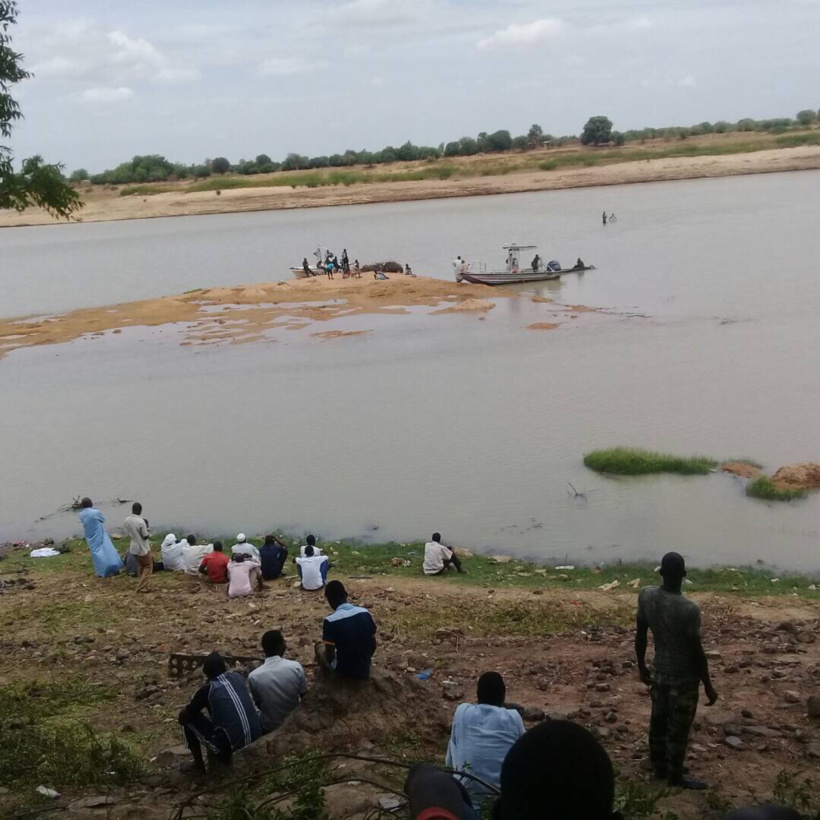 Les rives du fleuve Chari à N'Djamena. Illustration. © Alwihda Info