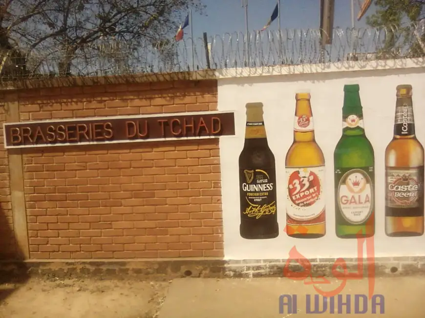 Les Brasseries du Tchad à Moundou. © Golmen Ali/Alwihda Info