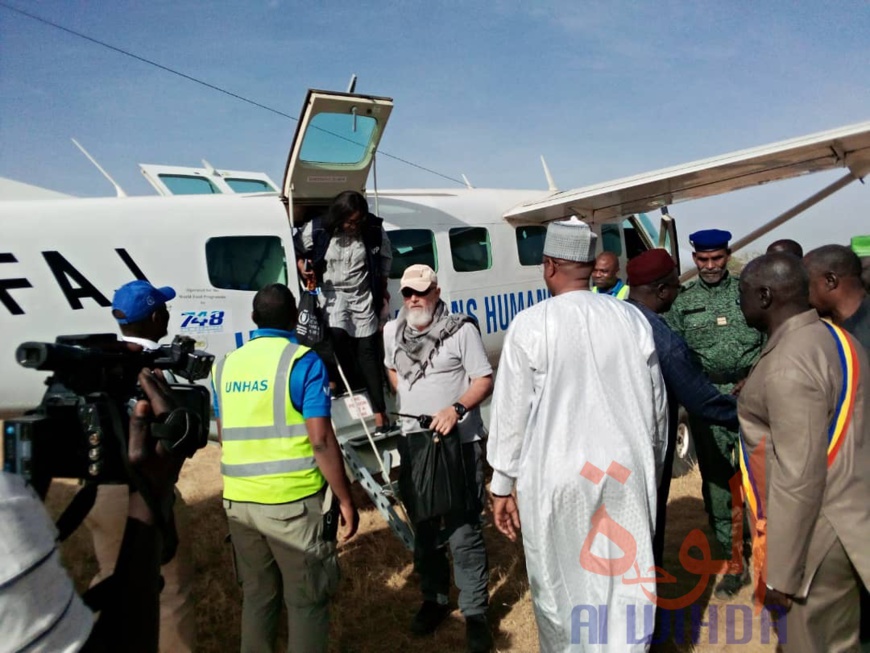 Tchad : la princesse de Jordanie Sarah Zeid en visite à Pala. © Alwihda Info/Foka Mapagne Tchad : la princesse de Jordanie Sarah Zeid en visite à Pala. © Alwihda Info/Foka Mapagne