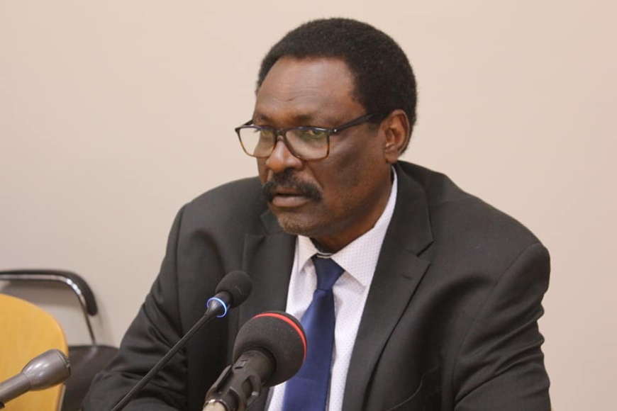 Le ministre de la Santé publique Mahamoud Youssouf Khayal, mercredi 23 janvier 2020. © DR/Hôpital de la Renaissance de N'Djamena