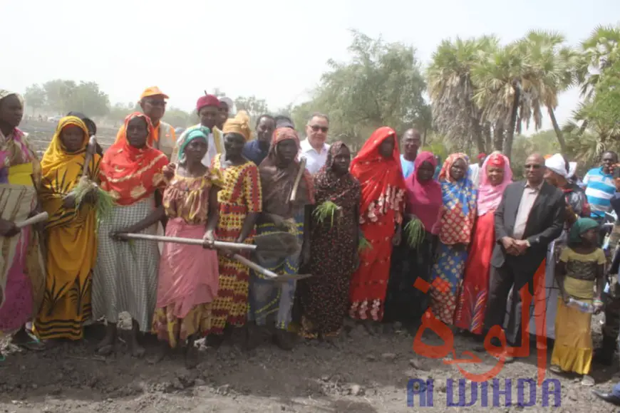 Tchad : une mission de la Banque mondiale s’est rendue au Hadjer Lamis. © Mahamat Abdramane Ali Kitire/Alwihda Info