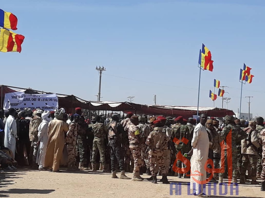 En images : temps forts de la cérémonie de fin d'état d'urgence à l'Est du Tchad