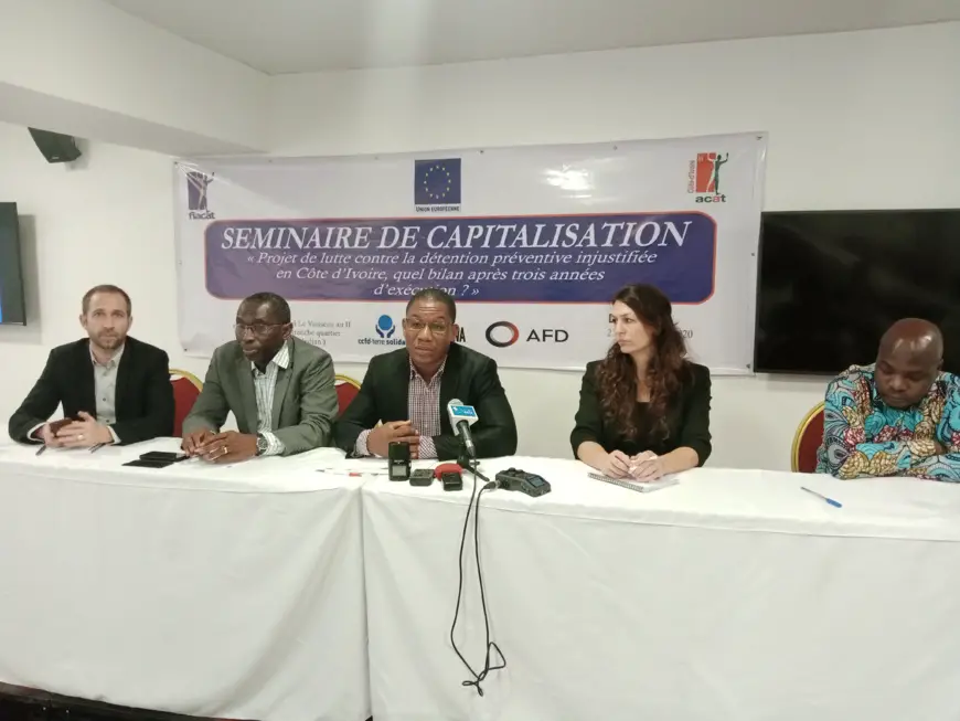 Côte d'Ivoire/Lutte contre la détention préventive injustifiée : 1636 personnes enregistrées en 3 années dans 10 prisons