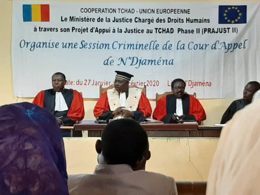 Tchad : ouverture de la session criminelle de la Cour d'appel de N'Djamena. © Adam Ibrahim/Alwihda Info