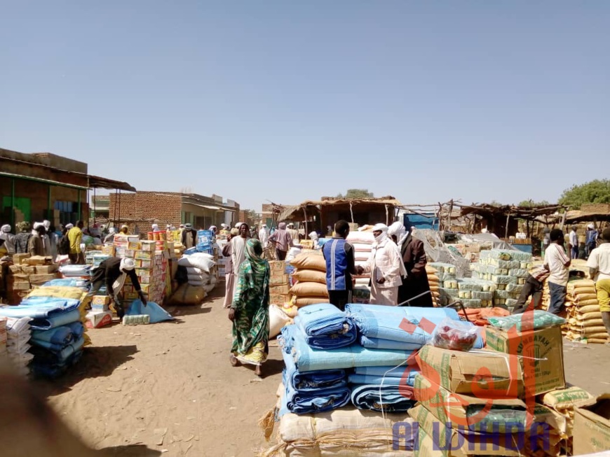 Le marché de Goz Beida, au Sila. © Mahamat Issa Gadaya/Alwihda Info Le marché de Goz Beida, au Sila. © Mahamat Issa Gadaya/Alwihda Info