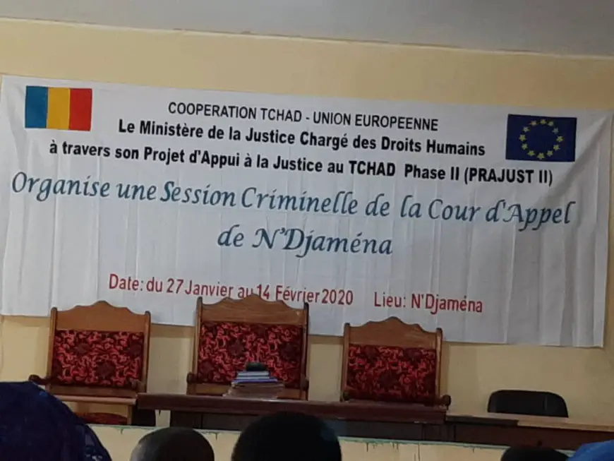 Tchad : plus de 70 dossiers examinés pour la session criminelle de N'Djamena. © Adam Ibrahim/Alwihda Info