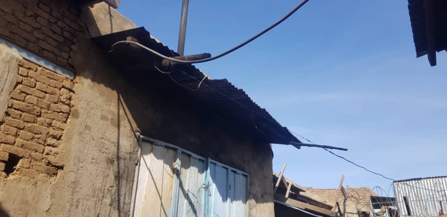 Tchad : un incendie au marché central d'Abéché. © DR Tchad : un incendie au marché central d'Abéché. © DR
