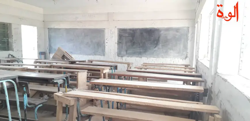 Une salle de classe au Tchad. Illustration. © Djibrine Haïdar/Alwihda Info