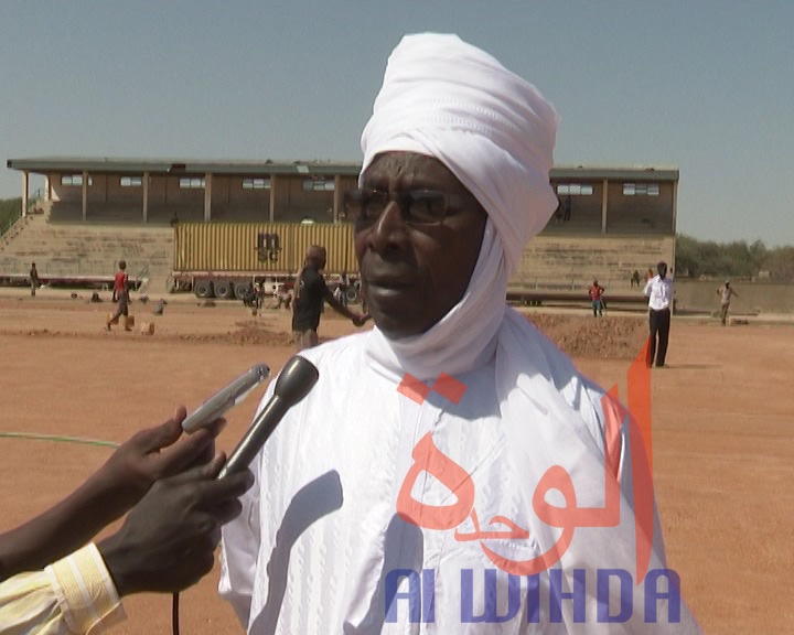 Tchad : la réhabilitation du stade municipal d'Abéché en bonne voie Tchad : la réhabilitation du stade municipal d'Abéché en bonne voie