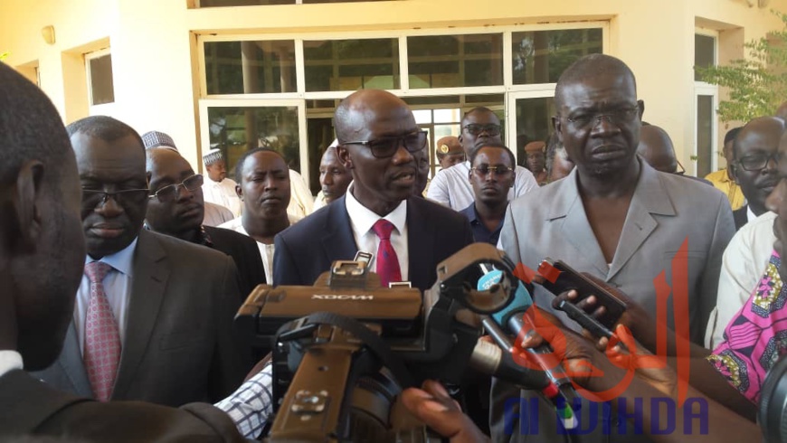 Tchad : une mission gouvernementale à Moundou, avant une visite du président. © Golmen Ali/Alwihda Info Tchad : une mission gouvernementale à Moundou, avant une visite du président. © Golmen Ali/Alwihda Info