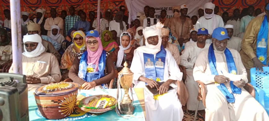 Tchad : au Sila, une délégation du MPS sensibilise ses militants pour les élections. © Mahamat Issa Gadaya/Alwihda Info Tchad : au Sila, une délégation du MPS sensibilise ses militants pour les élections. © Mahamat Issa Gadaya/Alwihda Info