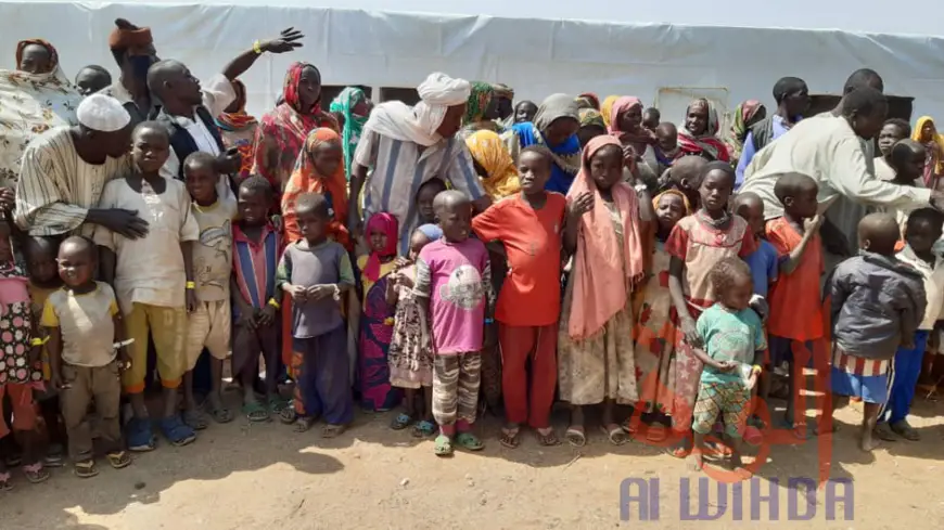 Tchad : des milliers de réfugiés soudanais délocalisés sur un site sécurisé à l'Est