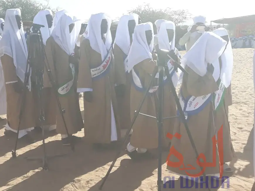 Tchad : mémorisation du Coran, la 1ère promotion du centre Khalid ibn al-Walid à l'honneur. © Alwihda Info