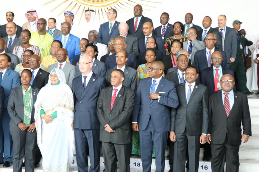 Le Tchad prend part au 36ème conseil ordinaire de l'UA. © DR/Tchad Diplomatie Le Tchad prend part au 36ème conseil ordinaire de l'UA. © DR/Tchad Diplomatie