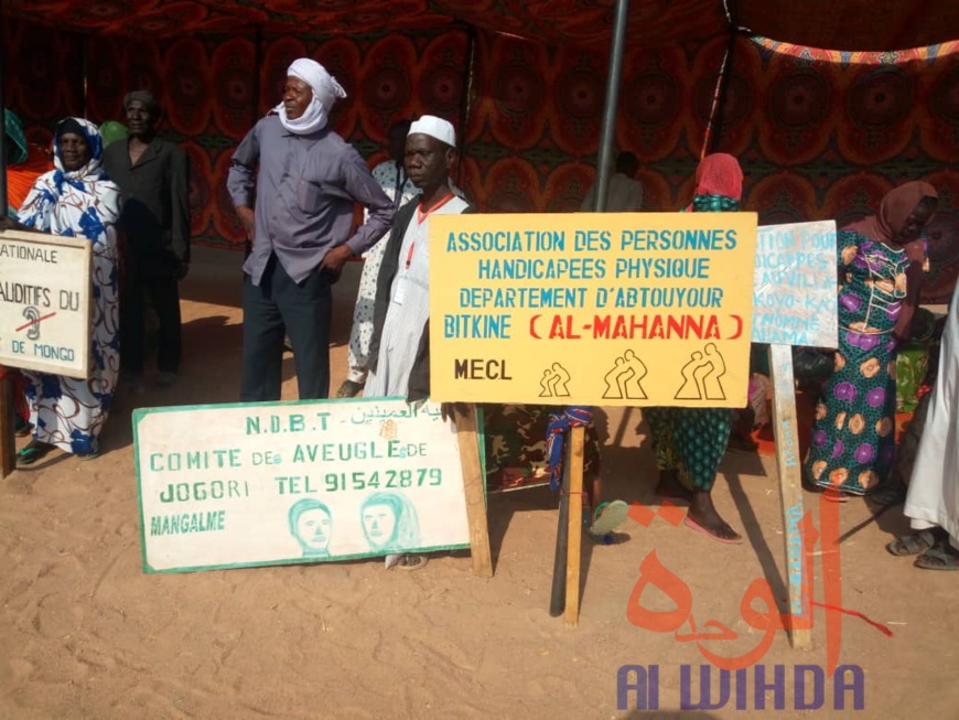 Tchad : Mongo célèbre la Journée mondiale des personnes handicapées. © Adam Ibrahim/Alwihda Info Tchad : Mongo célèbre la Journée mondiale des personnes handicapées. © Adam Ibrahim/Alwihda Info