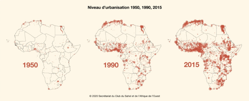 Comprendre la géographie urbaine de l’Afrique : une priorité pour le continent. © DR Comprendre la géographie urbaine de l’Afrique : une priorité pour le continent. © DR