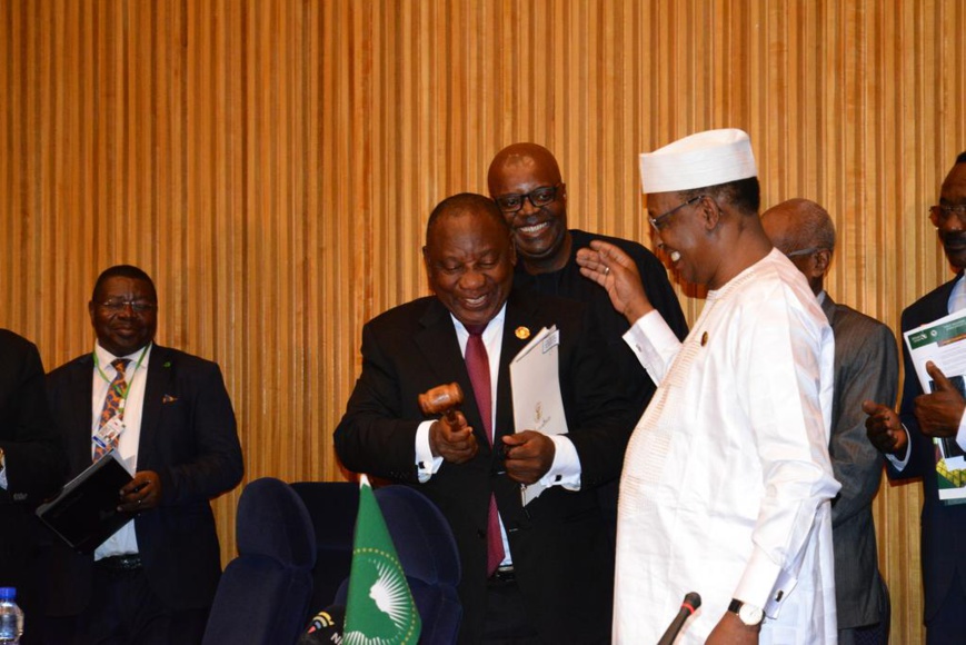 Présidence du MAEP : Idriss Déby passe le relai. © PR Présidence du MAEP : Idriss Déby passe le relai. © PR