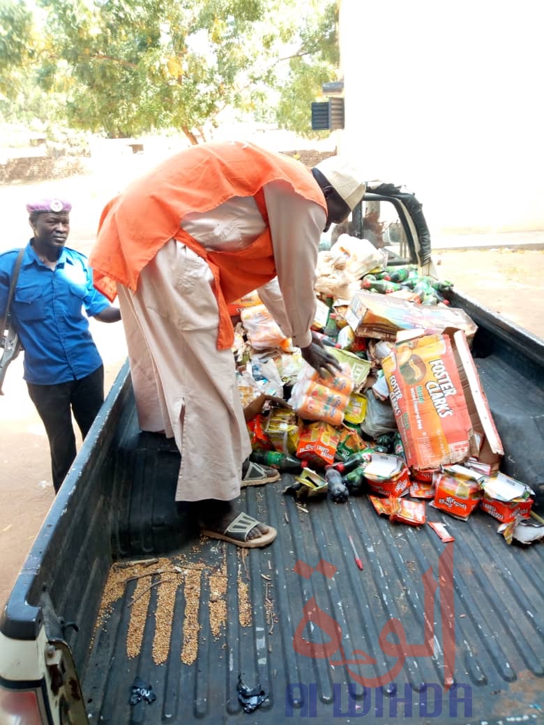 Tchad : produits périmés, une opération de contrôle à Mongo. © Alwihda Info