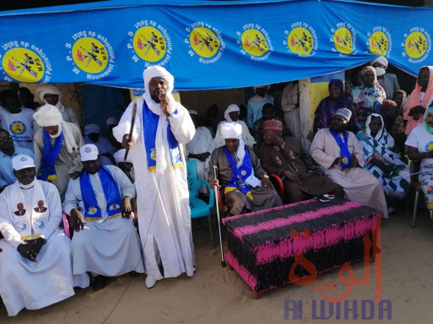 Tchad : une délégation du MPS en mission à l'Est auprès de la population. © Mahamat Issa Gadaya/Alwihda Info