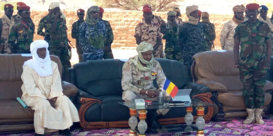 Le ministre délégué à la Présidence, chargé de la défense nationale, des anciens combattants et victimes de guerre, le général de corps d'armée Mahamat Abali Salah. © Min. défense