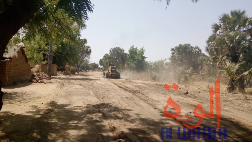 Tchad : préparatifs de la visite de la délégation présidentielle à Laï. © Alwihda Info