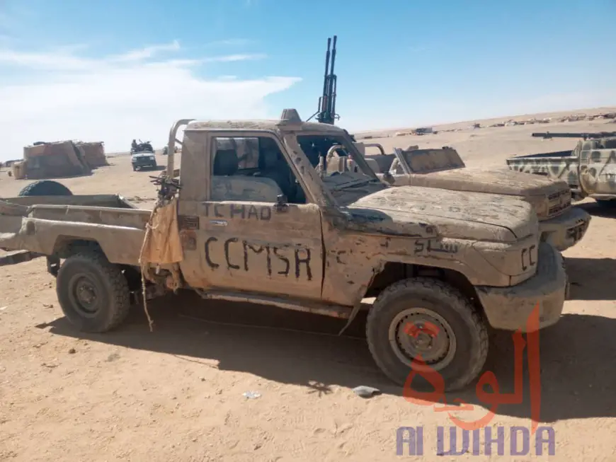 Tchad : de nombreuses armes lourdes saisies par l'armée au Tibesti. © Alwihda Info
