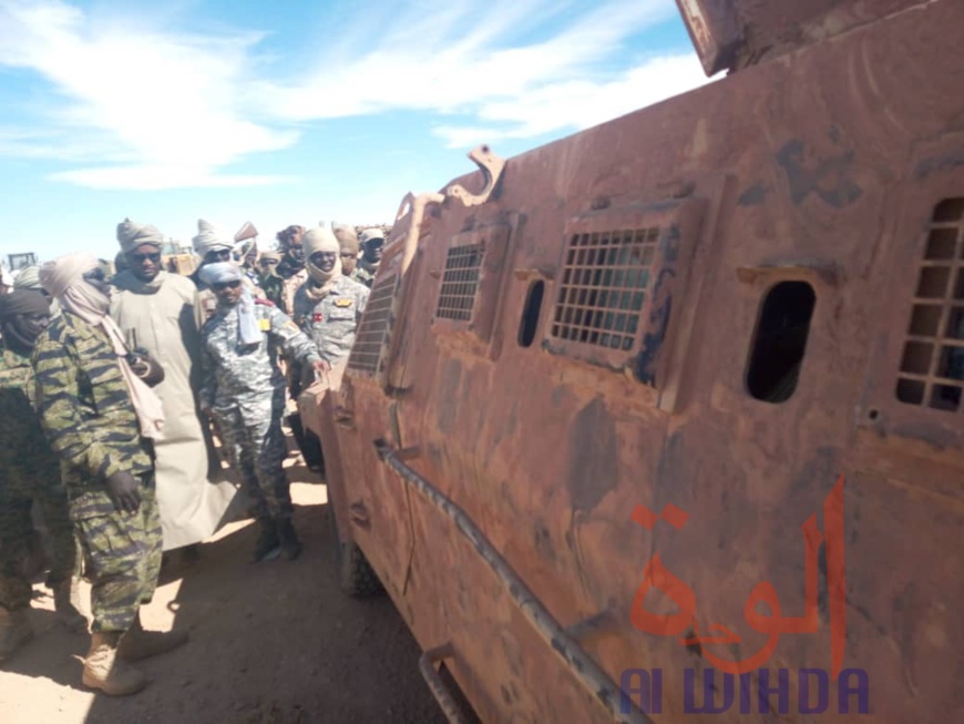 Tchad : de nombreuses armes lourdes saisies par l'armée au Tibesti. © Alwihda Info